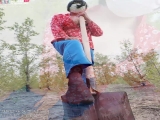 户外野战✿ 91大神五一劳动节正确的打开方式▌丝姬 ▌果地里老汉推车爆肏村花嫩穴 卖力耕耘 开档黑丝内射淫穴