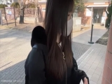 【ロリフェイス】【中出し】かわいいアニメ声の清純色白Gカップ美少女！「中はだめ。」最後は彼女に問答無用で初生中出し。1