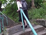 【個人】華奢な美人妻。野外で下半身を嬲り、小柄な体をねじ伏せ無理強いフェラから一滴残らず大量中出し 1