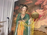 Cospaly推特女神【钛合金TiTi】畫中仙 古色仙香酥乳玉體 神秘地帶欲血噴張 