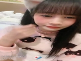 清纯系天花板！极品美少女！情趣耳朵超甜美，炮友掏出屌足交，脱下睡裤掰穴，第一视角操无毛小穴