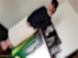 【個人】旦那がいない間にリビングで犯されベランダでも声を押し殺してバックで突かれ３回目の中出しをされる長身美脚スレンダー若妻 1